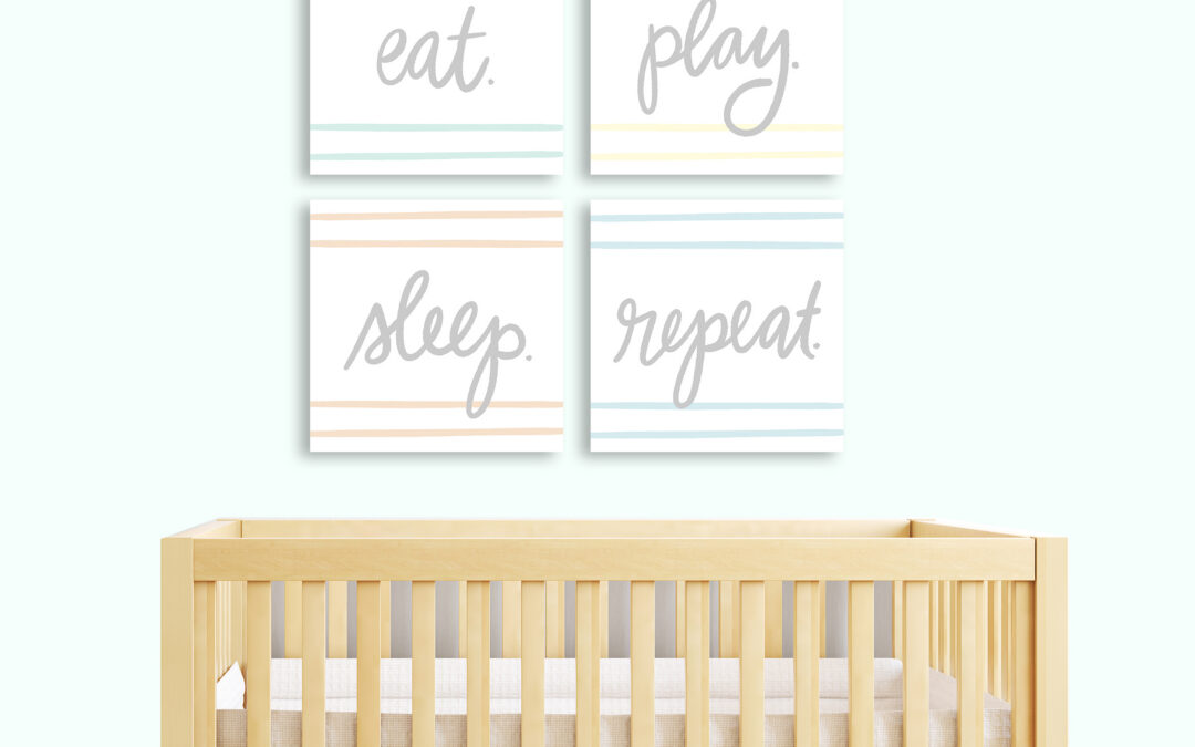 Interior of nursery. | Roaring Brook Art | Licensed Art & Design