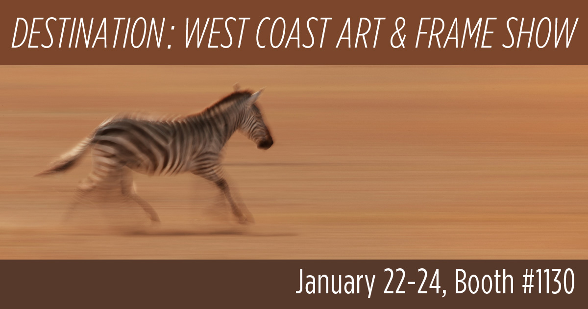 Destination: West Coast Art & Frame Show!