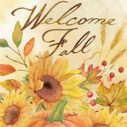 Welcome fall logo | Roaring Brook Art | Licensed Art & Design