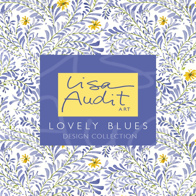 Lovely Blues from Lisa Audit