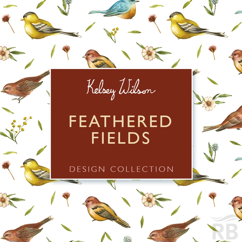 Feathered Fields by Kelsey Wilson